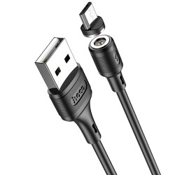 USB кабель Hoco X52 Sereno MicroUSB, длина 1 метр (Черный) - фото