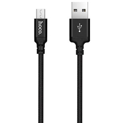 USB кабель Hoco X14 Times Speed MicroUSB, длина 2 метра (Черный) - фото