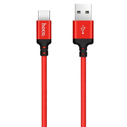 USB кабель Hoco X14 Times Speed Type-C, длина 2 метра (Красный) - фото