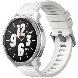 Умные часы Xiaomi Watch S1 Active (серебристый/белый) (международная версия) - фото
