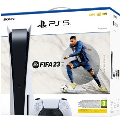 Игровая приставка Sony PlayStation 5 + FIFA 23 - фото