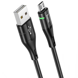USB кабель Hoco U93 Shadow Type-C, длина 1,2 метра Черный - фото
