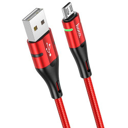 USB кабель Hoco U93 Shadow Type-C, длина 1,2 метра Красный - фото