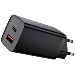 Зарядное устройство Baseus GaN2 Lite Quick Charger 65W CCGAN2L-B01 Черный - фото