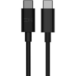 USB кабель ZMI Type-C + Type-C 100W для зарядки и синхронизации, длина 1,5 метра AL308E (Черный)  - фото