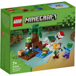 Конструктор LEGO Minecraft 21240 Приключения на болоте - фото