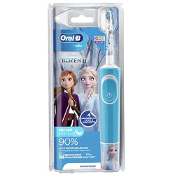Электрическая детская зубная щетка Oral-B Vitality Kids Frozen D100.413.2K  - фото