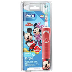 Электрическая детская зубная щетка Oral-B Vitality Kids Mickey D100.413.2K  - фото