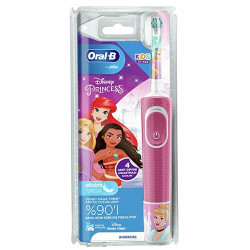 Электрическая детская зубная щетка Oral-B Vitality Kids Princess D100.413.2K  - фото
