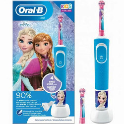 Электрическая зубная щетка Oral-B Vitality 100 Kids Plus Frozen Hbox D100.423.2K - фото
