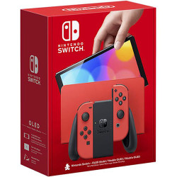 Игровая приставка Nintendo Switch OLED Mario Red Edition - фото