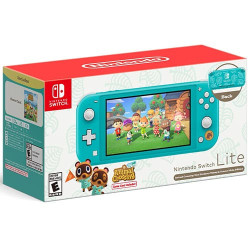 Игровая приставка Nintendo Switch Lite Animal Crossing: New Horizons Timmy & Tommy Aloha Edition - фото