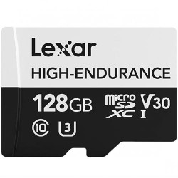 Карта памяти Lexar High-Endurance microSDXC 128GB - фото