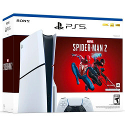 Игровая приставка Sony PlayStation 5 Slim + Marvel’s Spider-Man 2 (цифровой ключ)  - фото