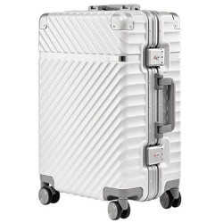 Чемодан Ninetygo Aluminum Frame PC Luggage V1 28'' Белый - фото