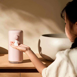 Сенсорный дозатор для жидкого мыла Xiaomi Mijia MJXSJ06XW Розовый (Международная версия) - фото