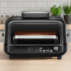 Аэрогриль (Аэрофритюрница) Trouver Indoor Air fry grill IG20 Pro (Международная версия) Черный - фото