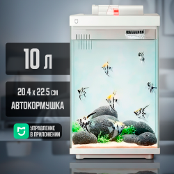 Аквариум Xiaomi Mijia Smart Fish Tank MYG200 Белый - фото