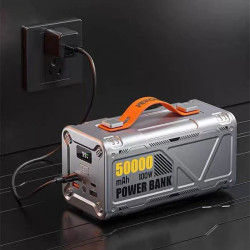 Внешний аккумулятор Wekome WP-08 50000 mAh 100W Серый - фото