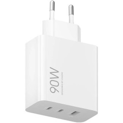 Зарядное устройство Xiaomi 90W HyperCharge Power Adapter 3-Port MDY19-EK (Международная версия) Белый - фото