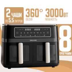 Аэрогриль (Аэрофритюрница) Dreame Air Fryer DZ30 (Международная версия) Черный - фото