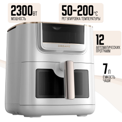 Аэрогриль (Аэрофритюрница) Dreame Air Fryer AF30 (Международная версия) Белый - фото