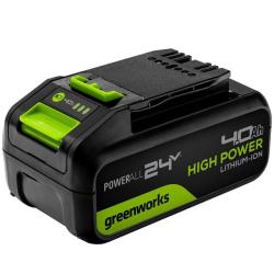 Аккумулятор Greenworks 24V 4Ач High Power G24HP4 - фото