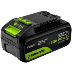 Аккумулятор Greenworks 24V 5Ач High Power G24HP5 - фото