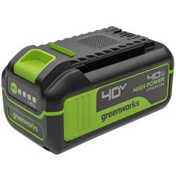 Аккумулятор Greenworks 40V 4Ач High Power G40HP4 - фото