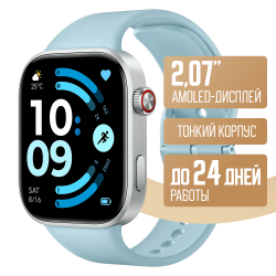 Умные часы Xiaomi Redmi Watch 6 M2523W1 (Международная версия) Голубой - фото
