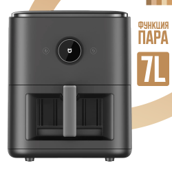 Аэрогриль (аэрофритюрница) Xiaomi Smart Steam Air Fryer 7L MAF-ST701 (Международная версия) Черный - фото