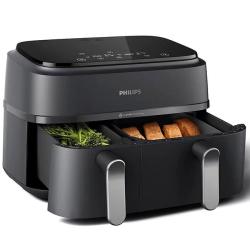 Аэрогриль (аэрофритюрница) Philips Airfryer Dual Basket NA352/00 - фото