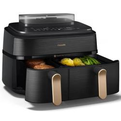 Аэрогриль (аэрофритюрница) Philips 5000 Series Ovi Dual Basket NA552/00 - фото