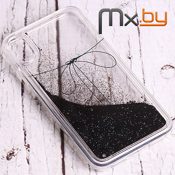 Чехол для iPhone Xs Max накладка (бампер) Аквариум черный - фото