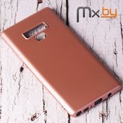 Чехол для Samsung Galaxy Note 9 накладка (бампер) J-Case Fashion Series силиконовый розовое золото - фото