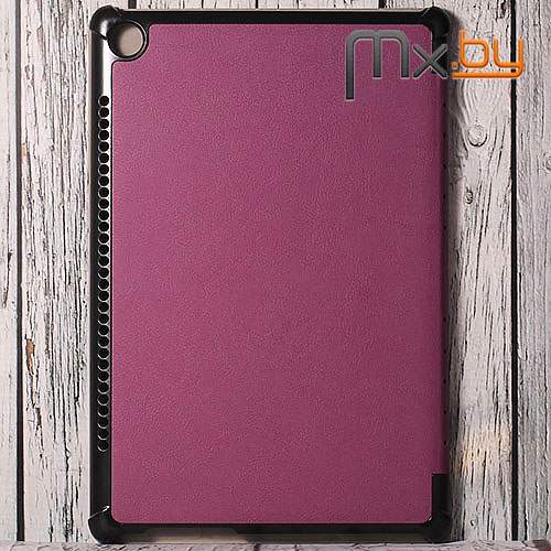 Чехол для Huawei MediaPad M5 10.8 книга JFK фиолетовый