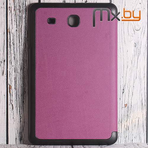 Чехол для Samsung Galaxy Tab E 9.6 книга JFK Case фиолетовый