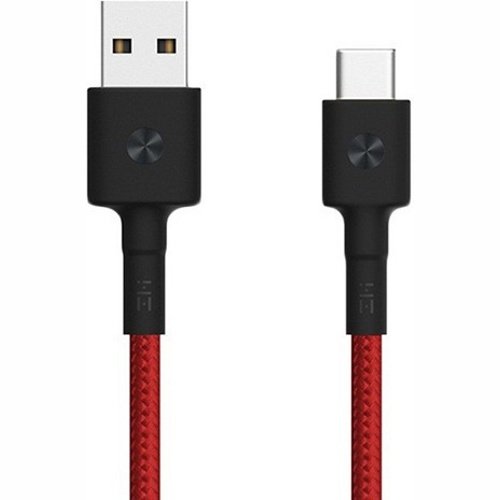 USB кабель ZMI Type-C длина 30 см (Красный)