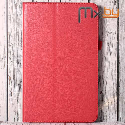 Чехол для Samsung Galaxy Tab A 10.1 2016 кожаный книга красный