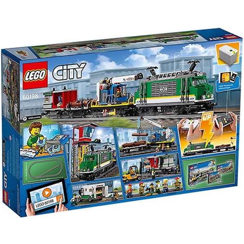 Конструктор LEGO City 60198 Грузовой поезд - фото2