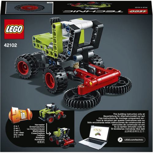 Конструктор LEGO Technic 42102 Mini Claas Xerion