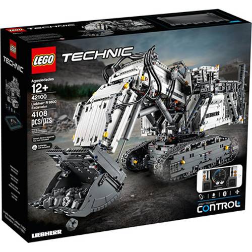 Конструктор Lego Technic Экскаватор Liebherr R 9800 4108 - фото