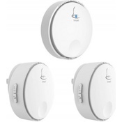 Беспроводной дверной звонок Linptech Self Powered Wireless Doorbell G2 (2 динамика) (Белый) - фото