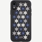 Чехол для iPhone Xr накладка (бампер) Luna Aristo Daisies черный - фото