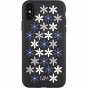 Чехол для iPhone Xs Max накладка (бампер) Luna Aristo Daisies черный - фото