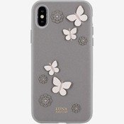 Чехол для iPhone Xr накладка (бампер) Luna Aristo Dale серый - фото