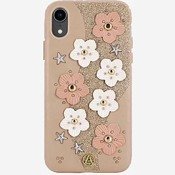 Чехол для iPhone Xr накладка (бампер) Luna Aristo Jasmin розовый - фото