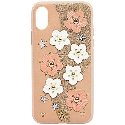 Чехол для iPhone Xr накладка (бампер) Luna Aristo Jasmin розовый