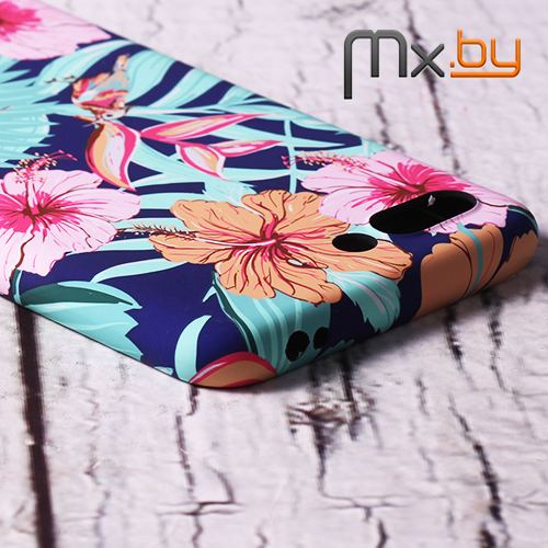 Чехол для Huawei Honor 10 накладка (бампер) силиконовый Luxo Flowers Hibiscus