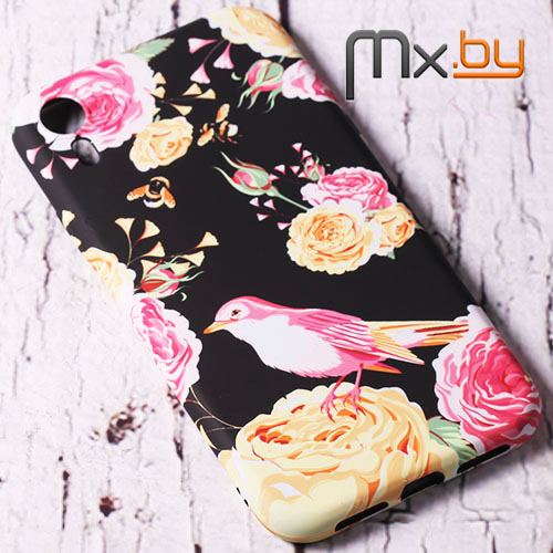 Чехол для iPhone Xr накладка (бампер) силиконовый Luxo Roses  
